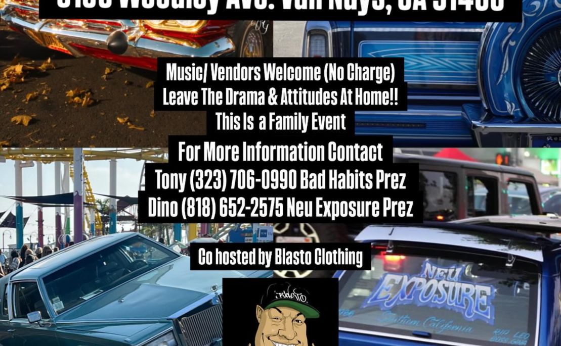 Woodley Park Car Show partial flyer July 2026